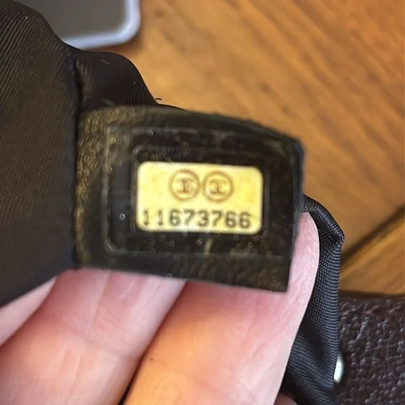 Chanel Paris Biarritz canvas tote chocolate bar brown - Picture 15 of 15